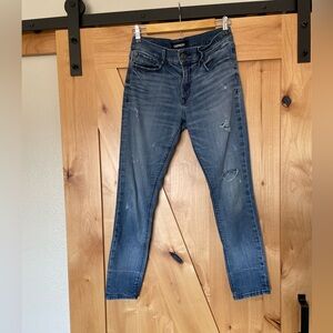 Express Mid Rise Ankle Legging Jeans